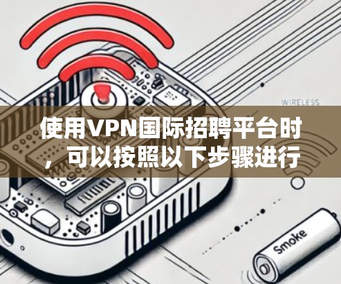 使用VPN国际招聘平台时，可以按照以下步骤进行