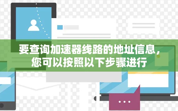 要查询加速器线路的地址信息，您可以按照以下步骤进行