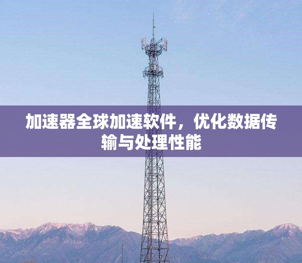 加速器全球加速软件，优化数据传输与处理性能