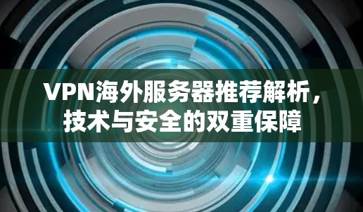 VPN海外服务器推荐解析,技术与安全的双重保障 VPN海外服务器推荐解析,技术与安全的双重保障