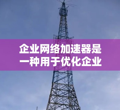 企业网络加速器是一种用于优化企业网络性能的设备，主要通过缓存、数据压缩和加密等技术来提高数据传输速度和效率。以下是对企业网络加速器的详细分析