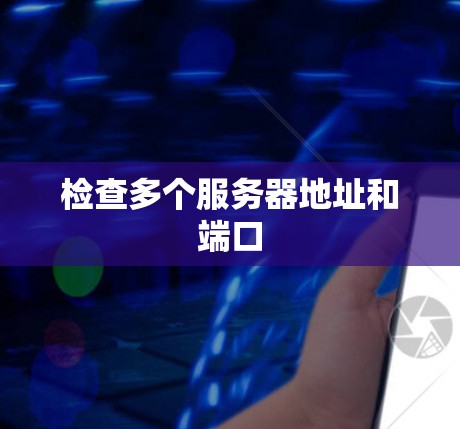 检查多个服务器地址和端口