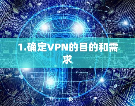 1.确定VPN的目的和需求