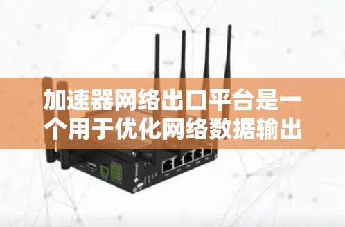 加速器网络出口平台是一个用于优化网络数据输出的关键组件，旨在提高数据传输效率和性能。以下是对该平台的详细分析