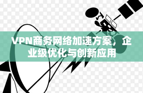 VPN商务网络加速方案，企业级优化与创新应用