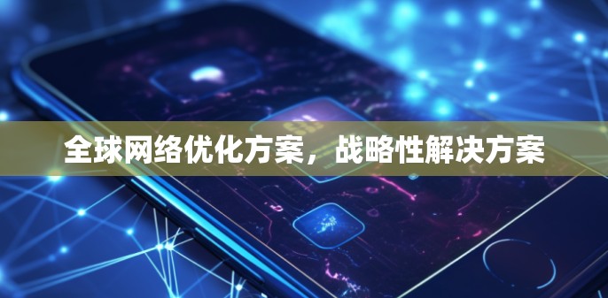 全球网络优化方案，战略性解决方案