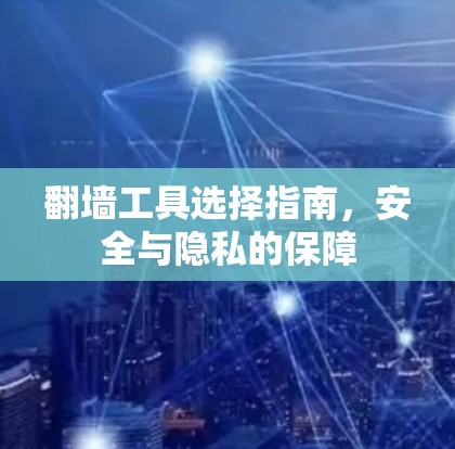 翻墙工具选择指南，安全与隐私的保障