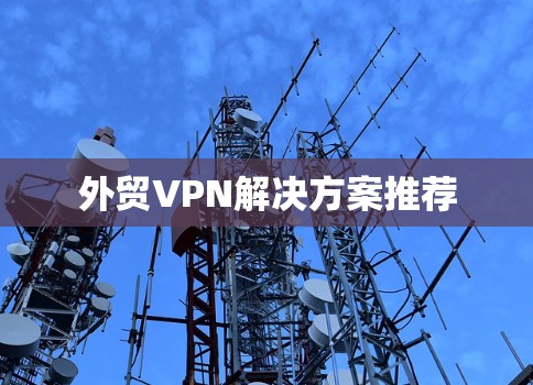 外贸VPN解决方案推荐
