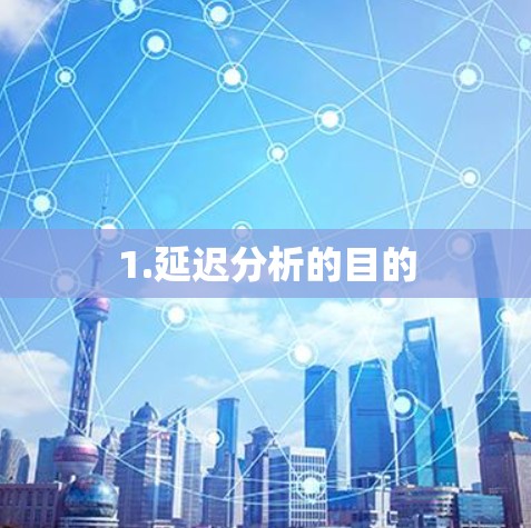 1.延迟分析的目的 1.延迟分析的目的