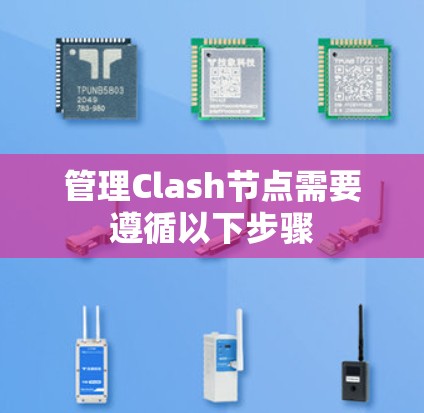 管理Clash节点需要遵循以下步骤 管理Clash节点需要遵循以下步骤